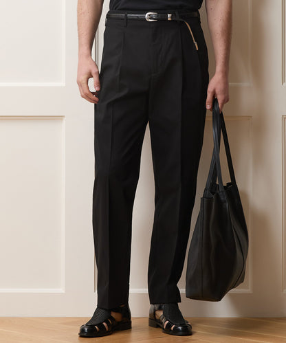 Todd Snyder Italian Cotton Hollywood Trouser - Black