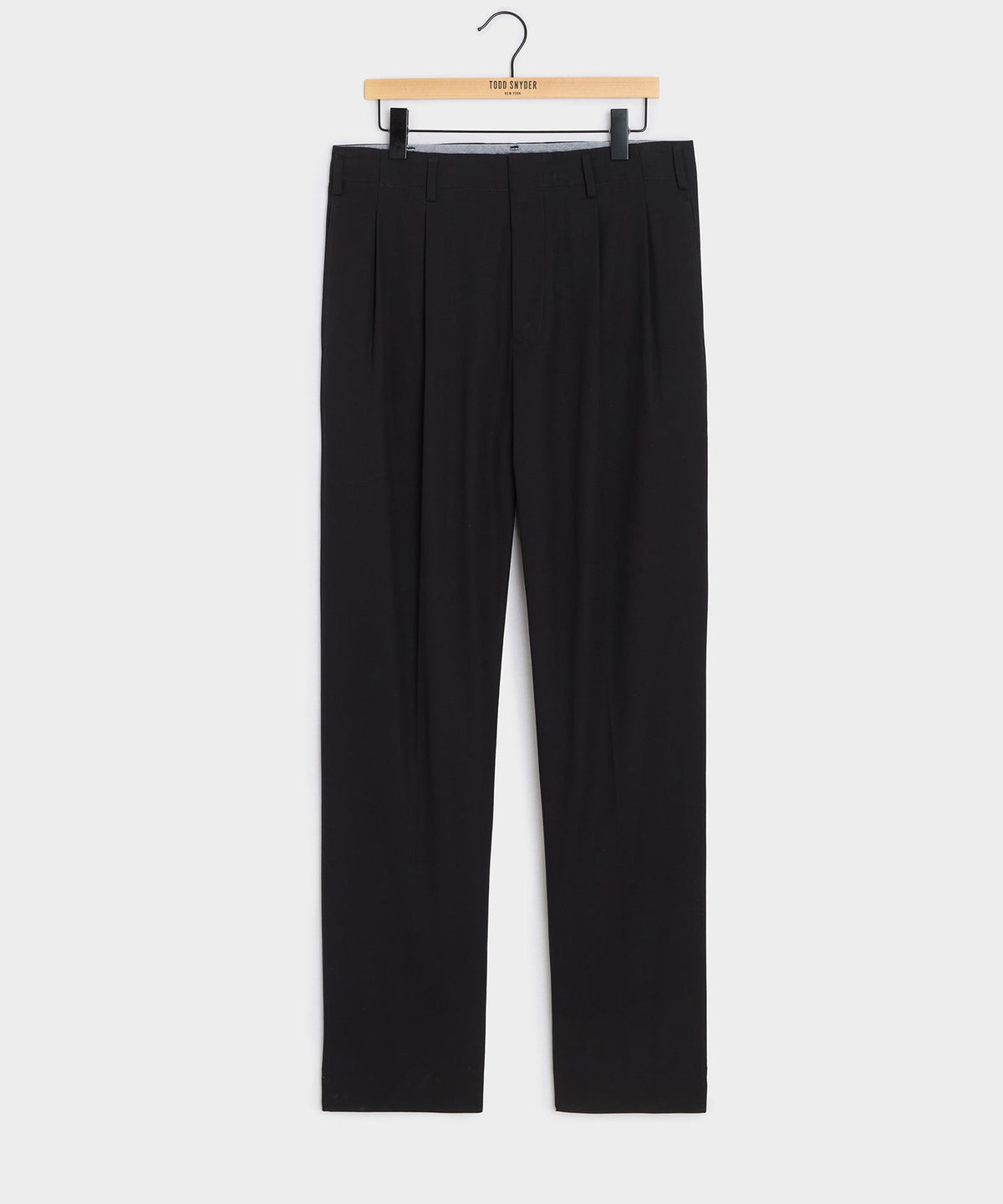 Todd Snyder Italian Cotton Hollywood Trouser - Black
