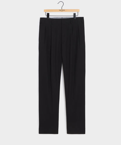 Todd Snyder Italian Cotton Hollywood Trouser - Black