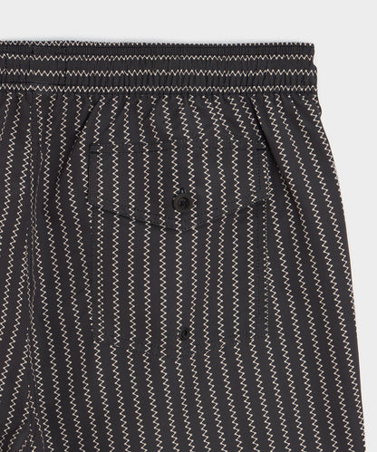 Todd Snyder 5" Montauk Swim Trunk - Black