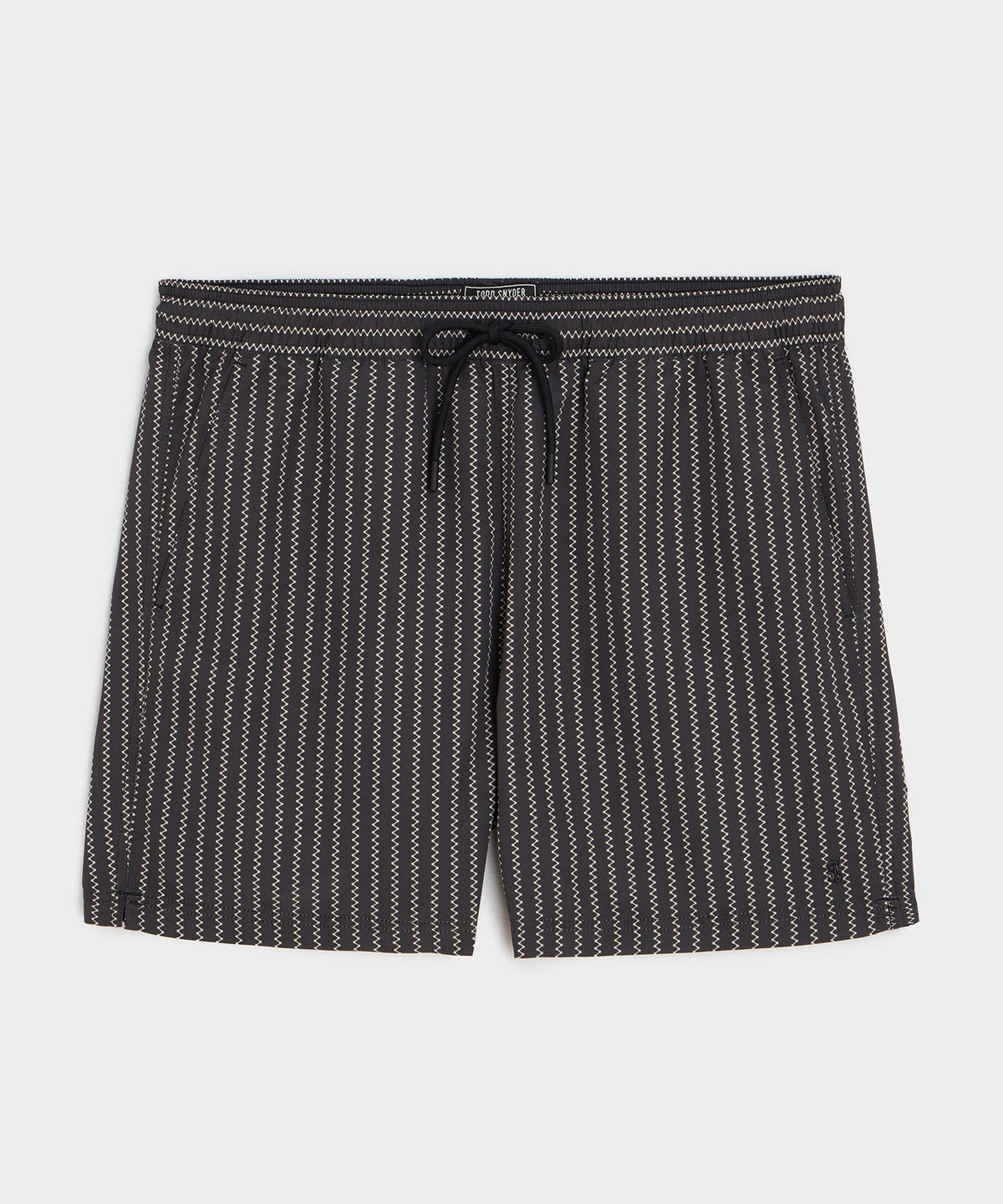 Todd Snyder 5" Montauk Swim Trunk - Black
