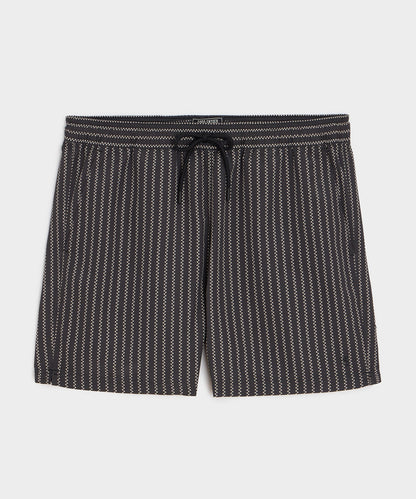 Todd Snyder 5" Montauk Swim Trunk - Black