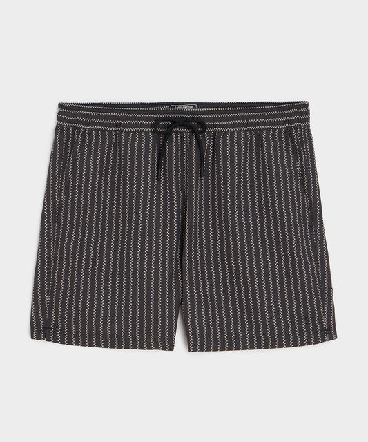 Todd Snyder 5" Montauk Swim Trunk - Black