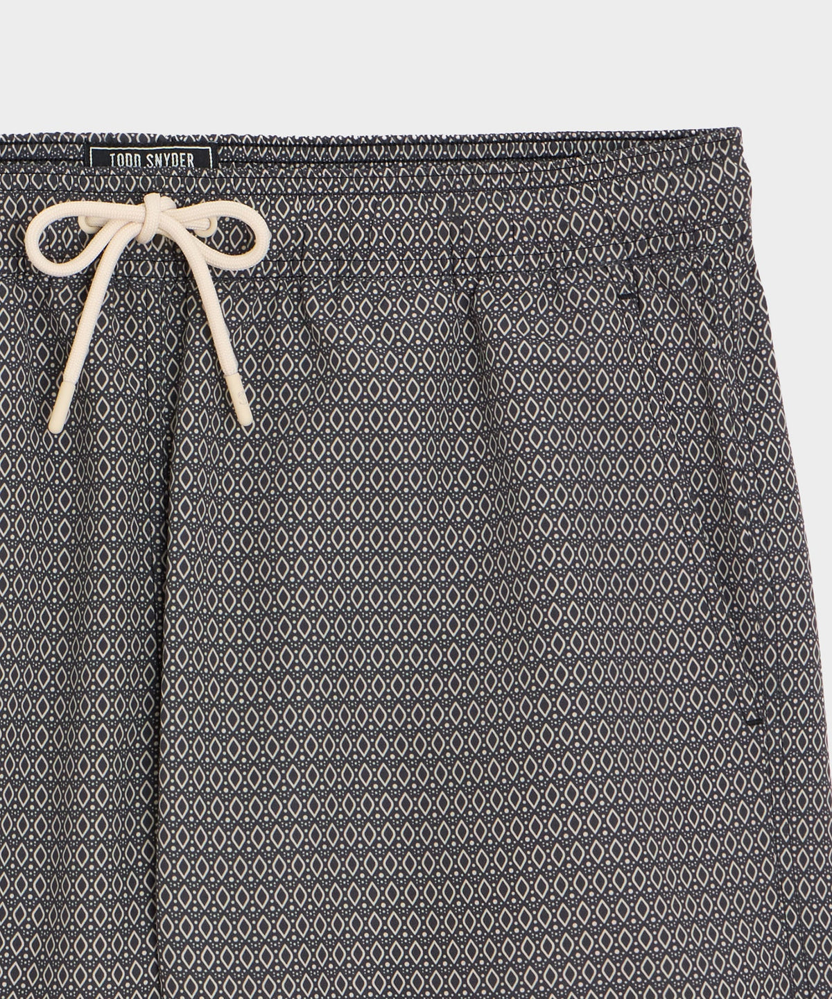 Todd Snyder 5" Montauk Swim Trunk - Black
