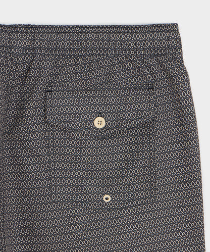 Todd Snyder 5" Montauk Swim Trunk - Black
