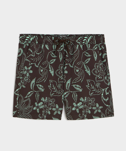 Todd Snyder 5" Montauk Swim Trunk - Brown