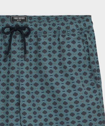 Todd Snyder 5" Montauk Swim Trunk - Navy