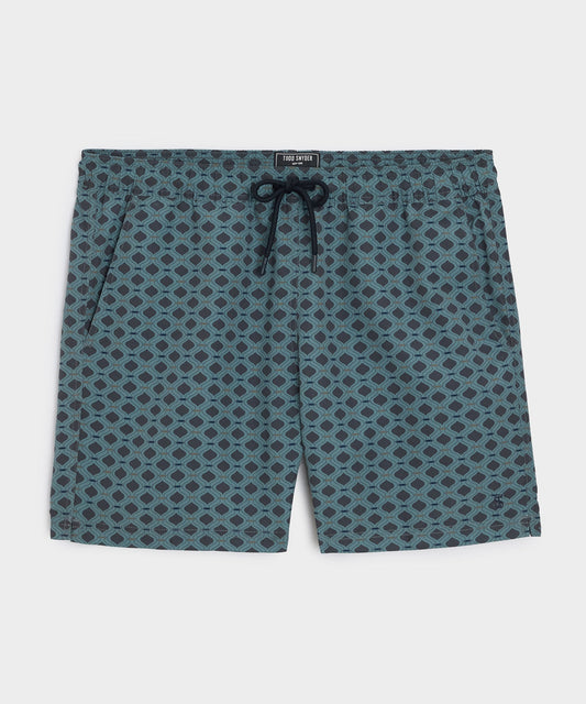 Todd Snyder 5" Montauk Swim Trunk - Navy