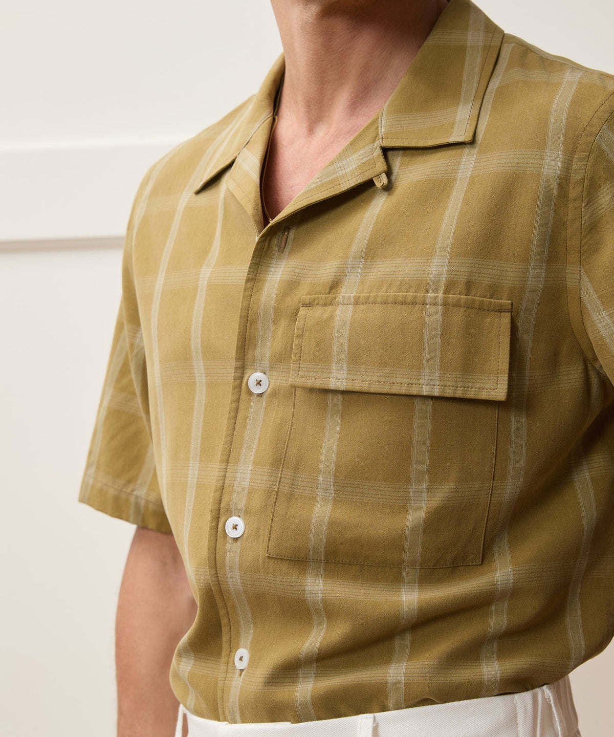 Todd Snyder Sand-Washed Silk Studio Shirt - Dark Marigold