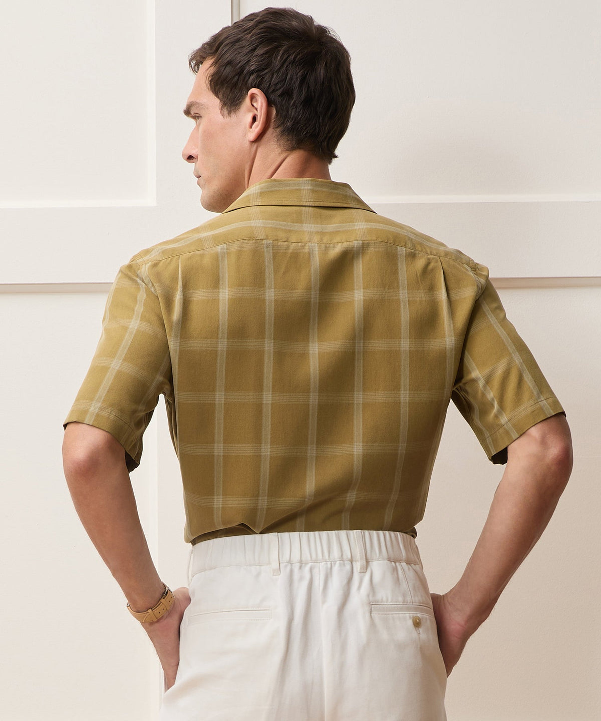 Todd Snyder Sand-Washed Silk Studio Shirt - Dark Marigold