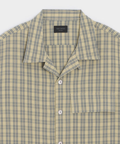 Todd Snyder Sand-Washed Silk Studio Shirt - Khaki