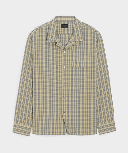 Todd Snyder Sand-Washed Silk Studio Shirt - Khaki