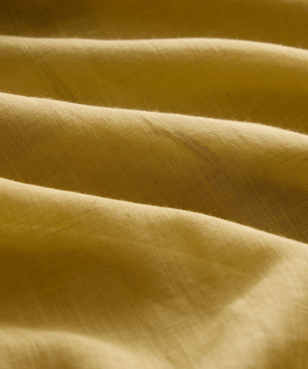 Todd Snyder Voile Band Collar Big Shirt - Golden Straw