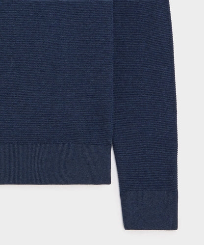 Todd Snyder Vista Crewneck Sweater - Heather Navy