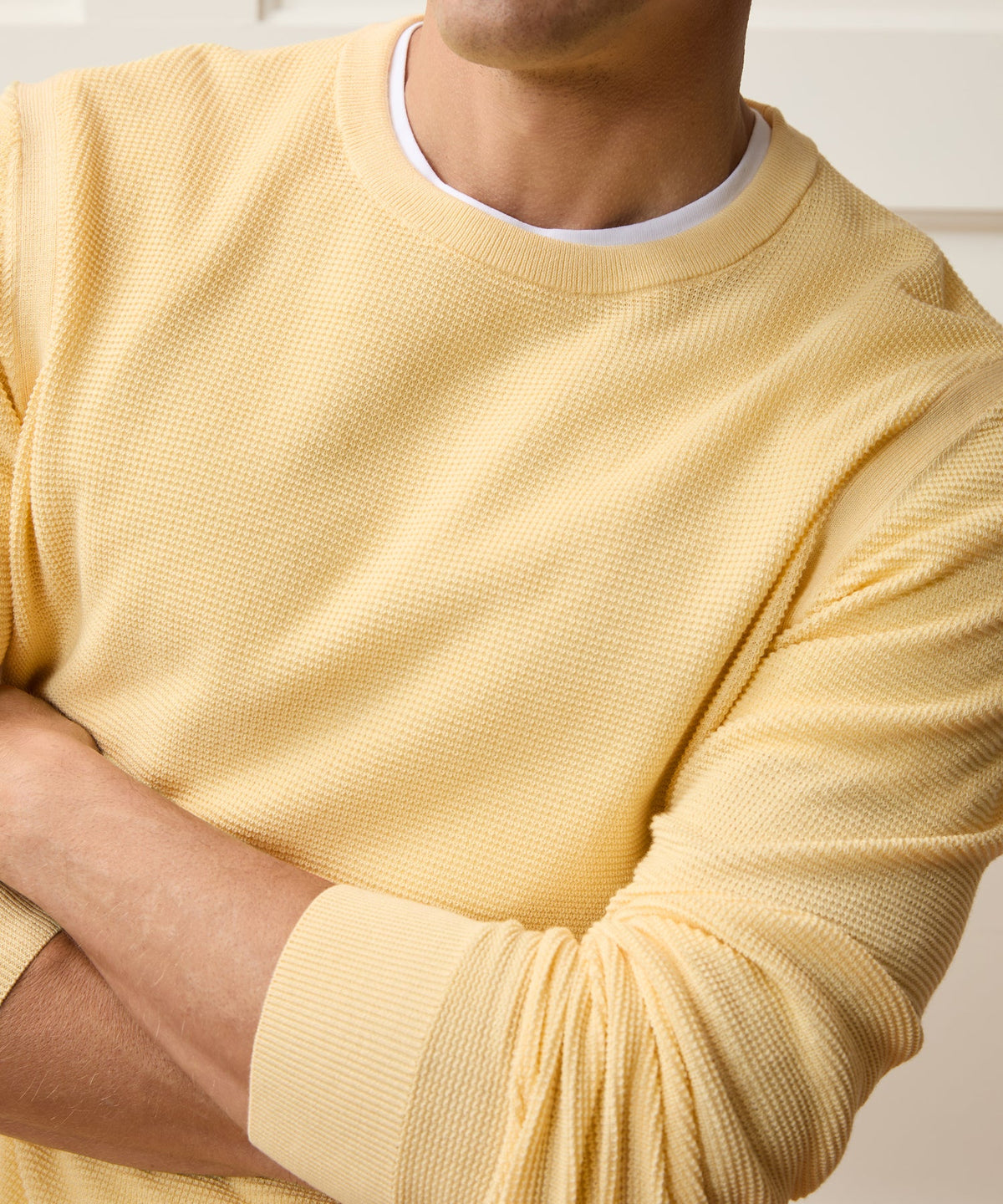 Todd Snyder Vista Crewneck Sweater - Sun Soaked