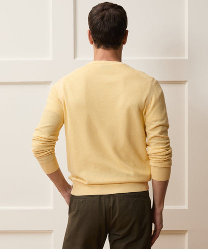 Todd Snyder Vista Crewneck Sweater - Sun Soaked