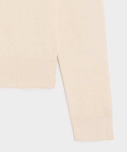 Todd Snyder Vista Sweater Polo - Bisque