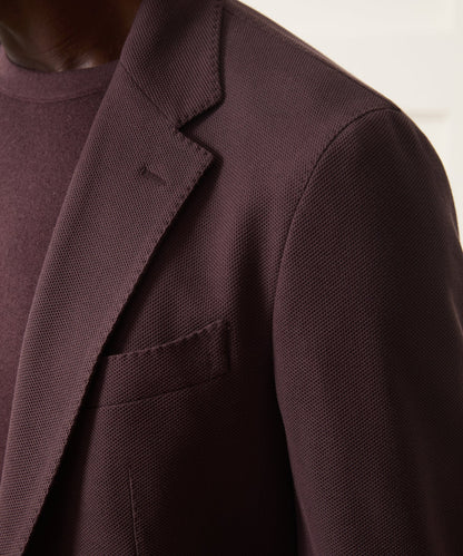 Todd Snyder Italian Knit Sport Coat - Blackberry