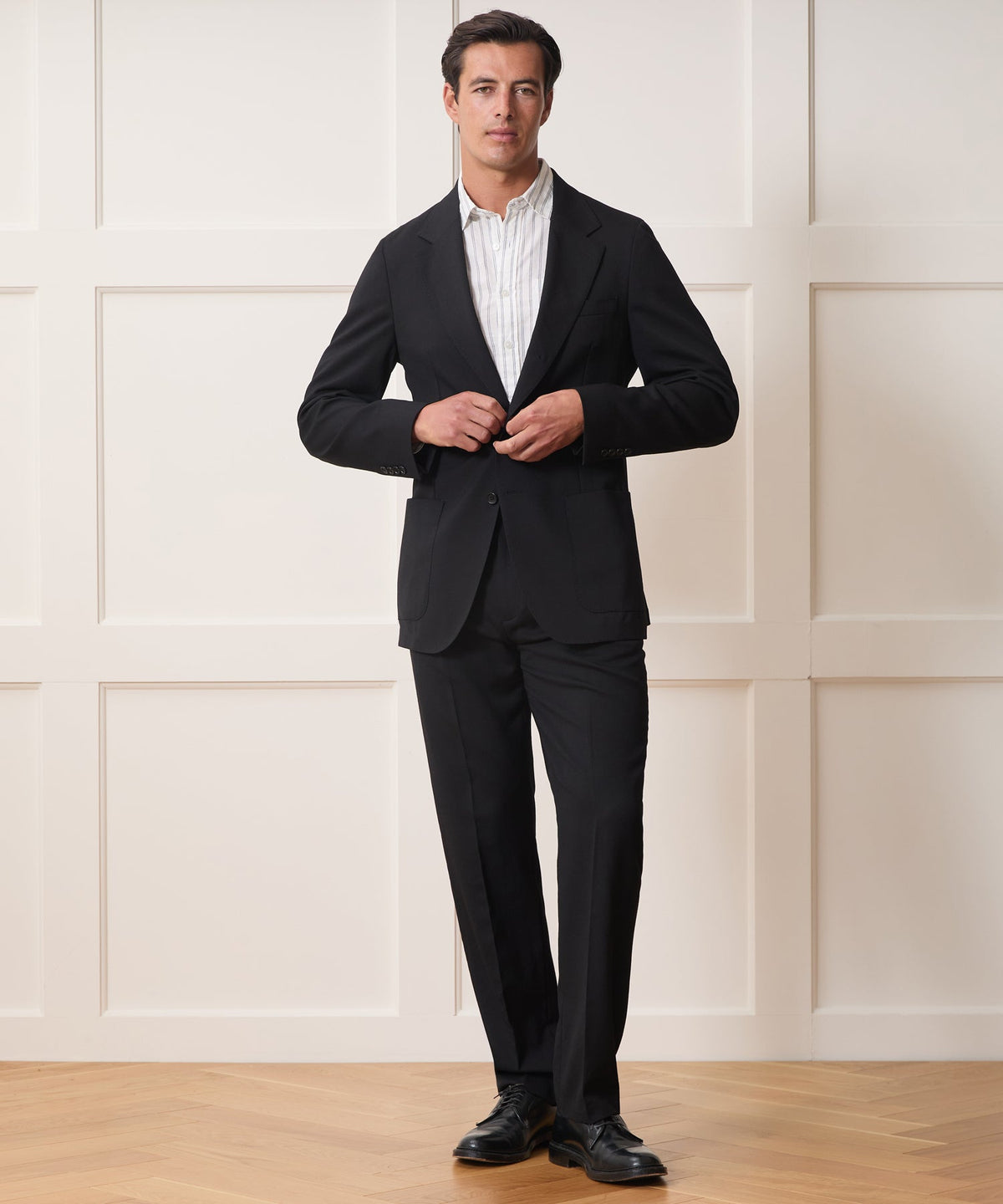 Todd Snyder Italian Gabardine Madison Jacket - Black