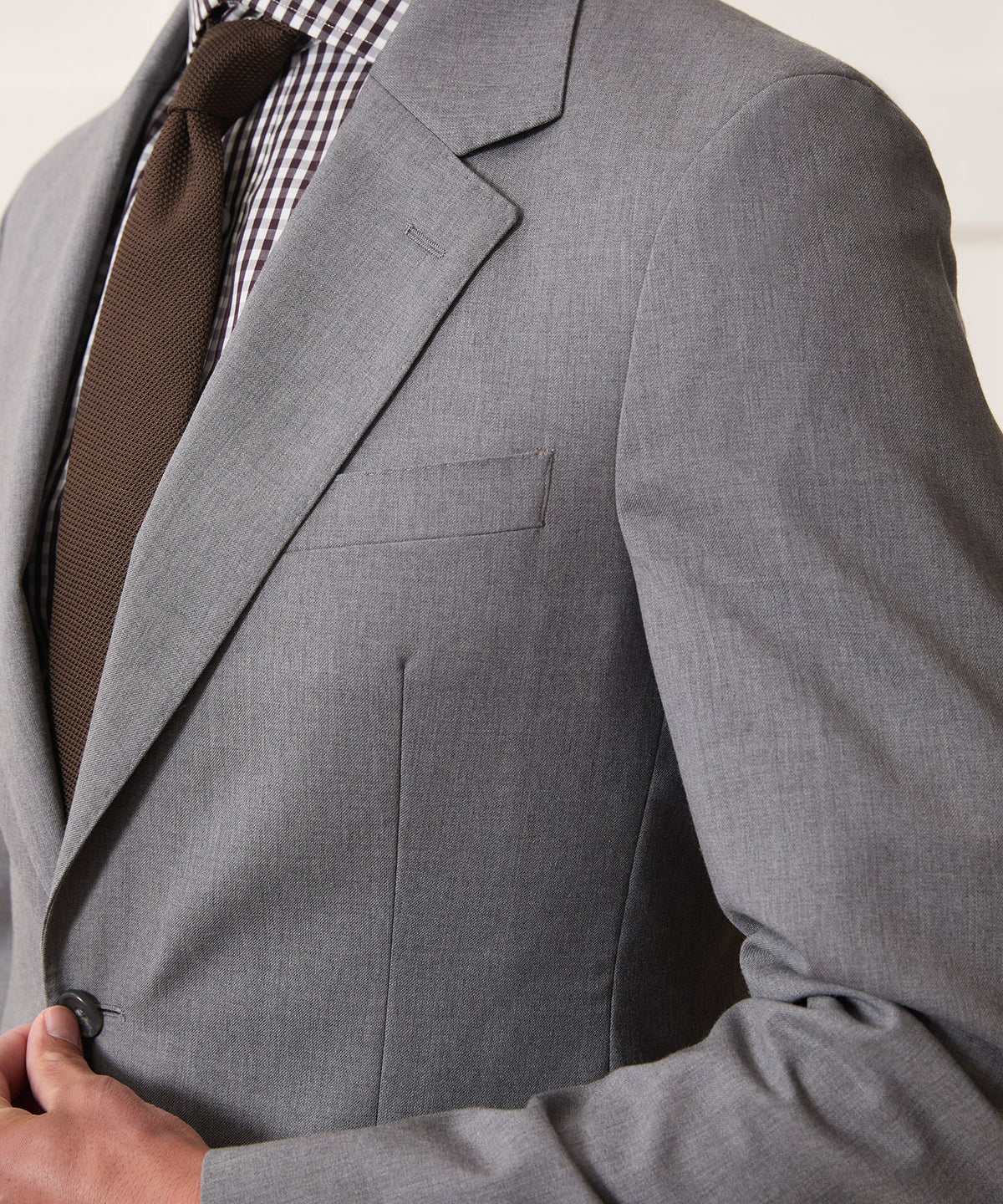 Todd Snyder Italian Gabardine Sutton Jacket - Light Grey