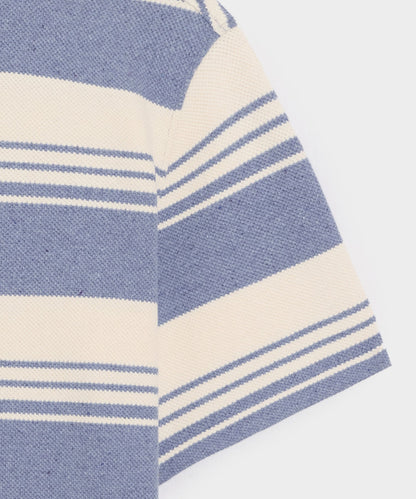 Todd Snyder Boxy Pique Tee - Deep Springs