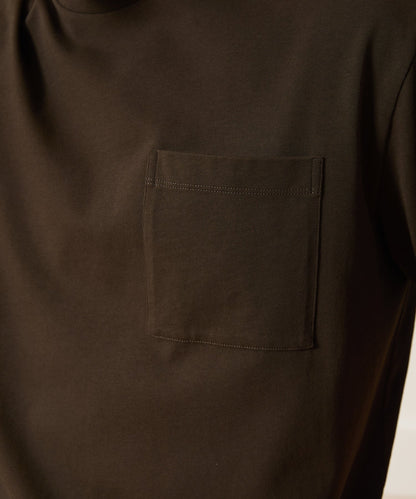 Todd Snyder Boxy Jersey Tee - Espresso Bean