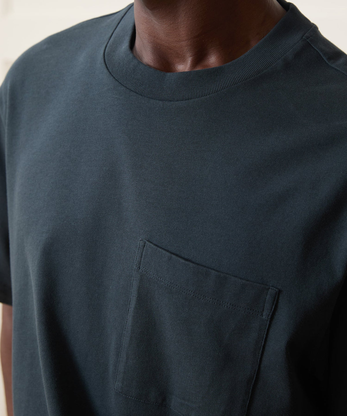 Todd Snyder Boxy Jersey Tee - Navy Batik