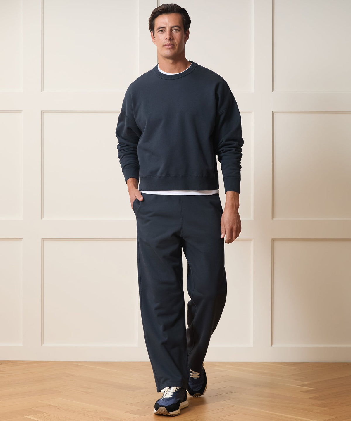 Todd Snyder Soho Sweatshirt - Navy Batik