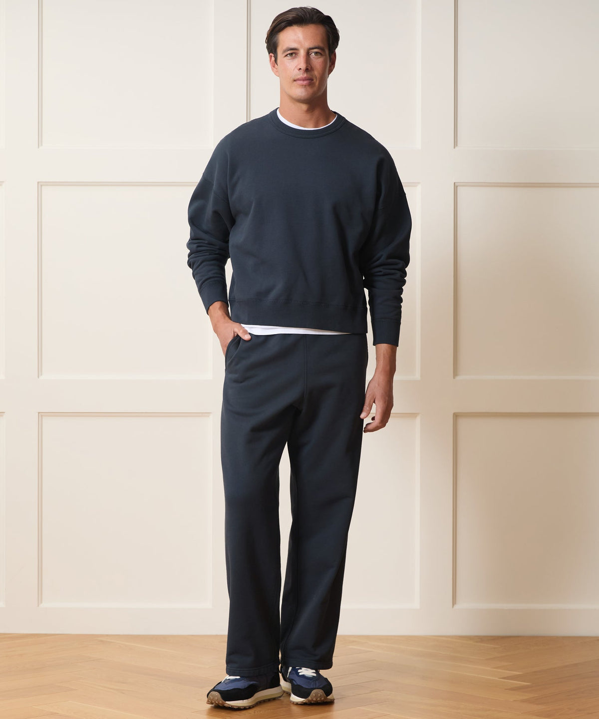 Todd Snyder Soho Sweatpant - Navy Batik
