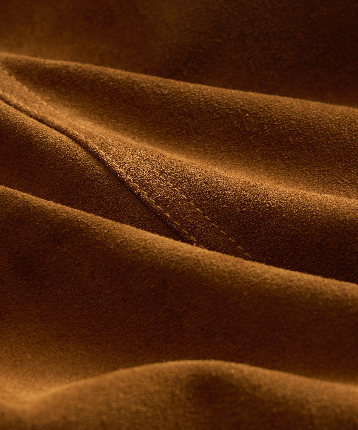 Todd Snyder Italian Suede Dylan Jacket - Burnt Caramel
