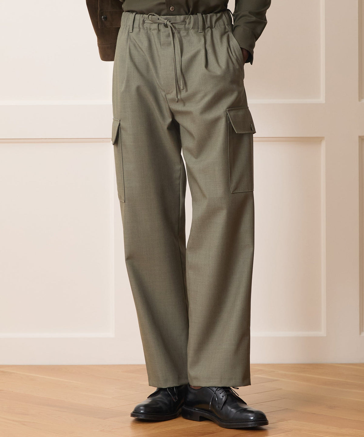 Todd Snyder Italian Alpiere Cargo Pant - Green