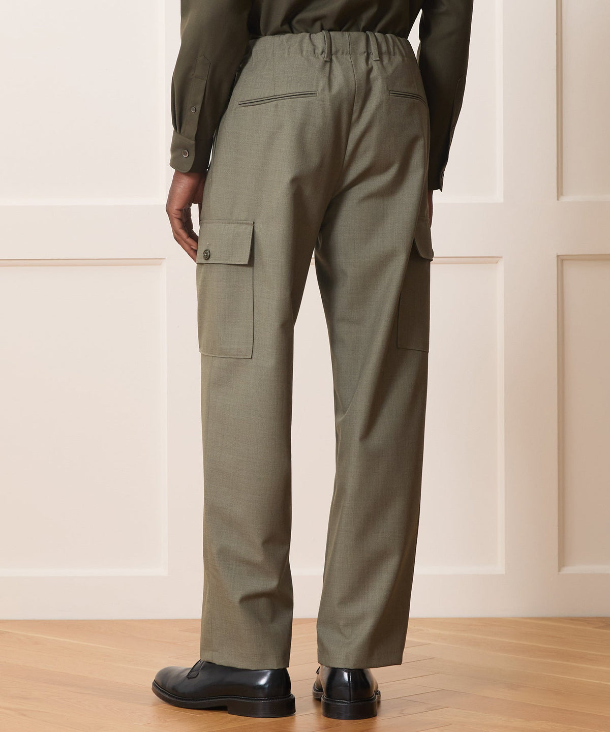 Todd Snyder Italian Alpiere Cargo Pant - Green