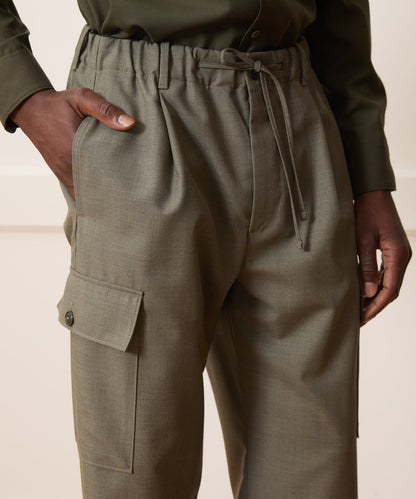 Todd Snyder Italian Alpiere Cargo Pant - Green