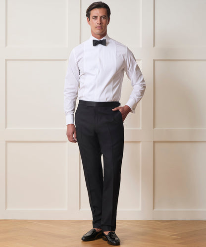 Todd Snyder Slim Italian Wool Tuxedo Trouser - Black