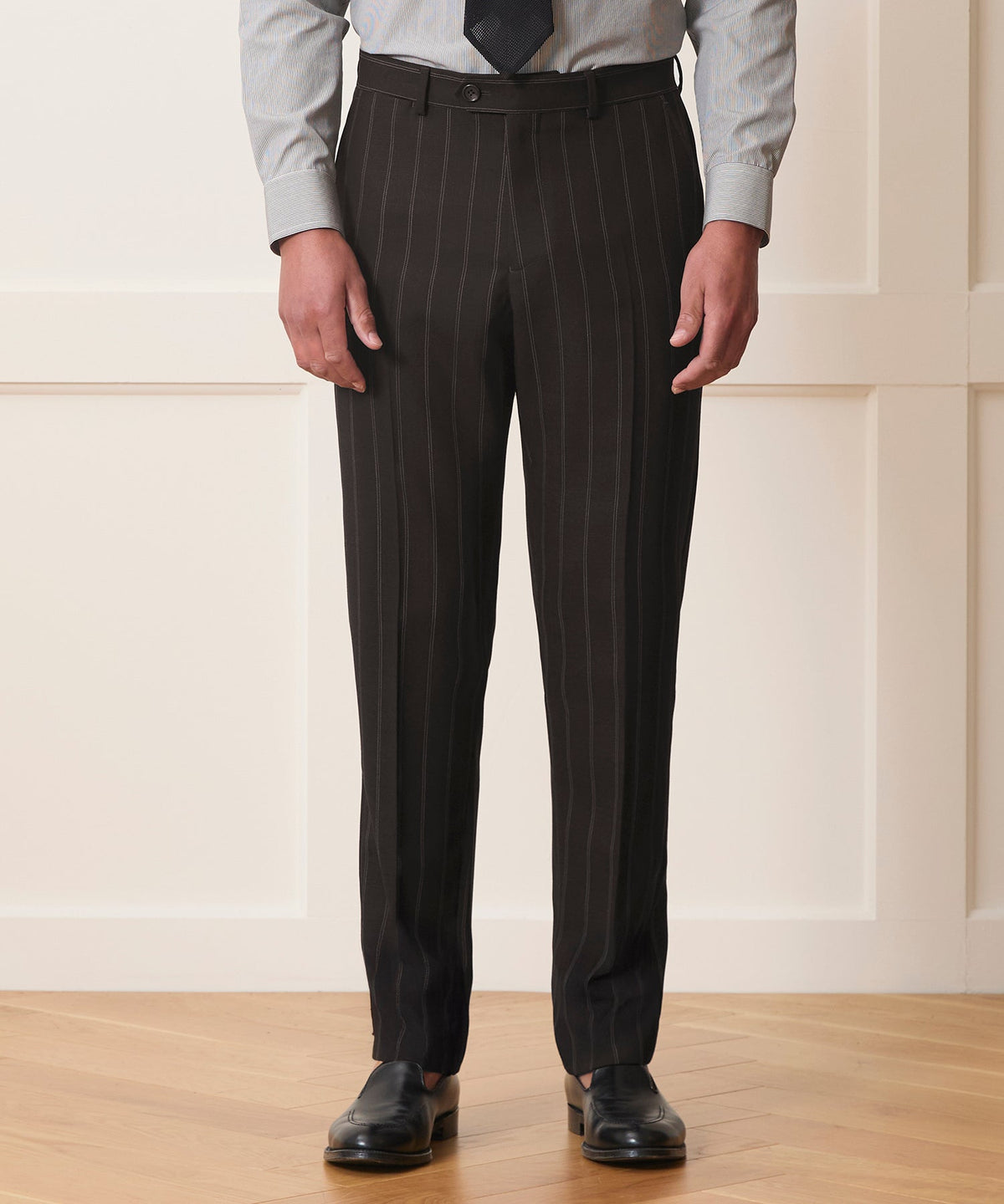 Todd Snyder Italian Lightweight Sutton Trouser - Dark Brown