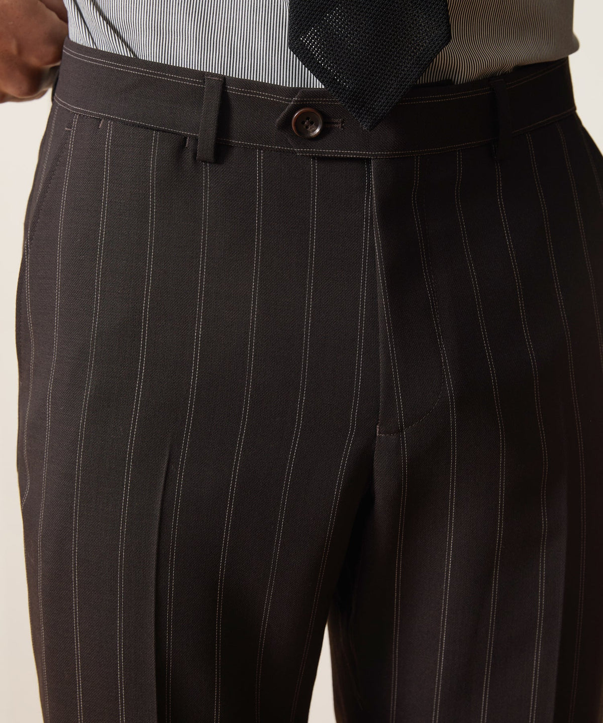 Todd Snyder Italian Lightweight Sutton Trouser - Dark Brown