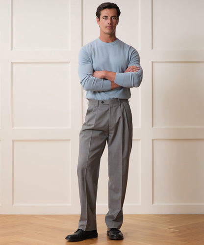 Todd Snyder Silk-Cashmere Crewneck Sweater - Dusty Blue