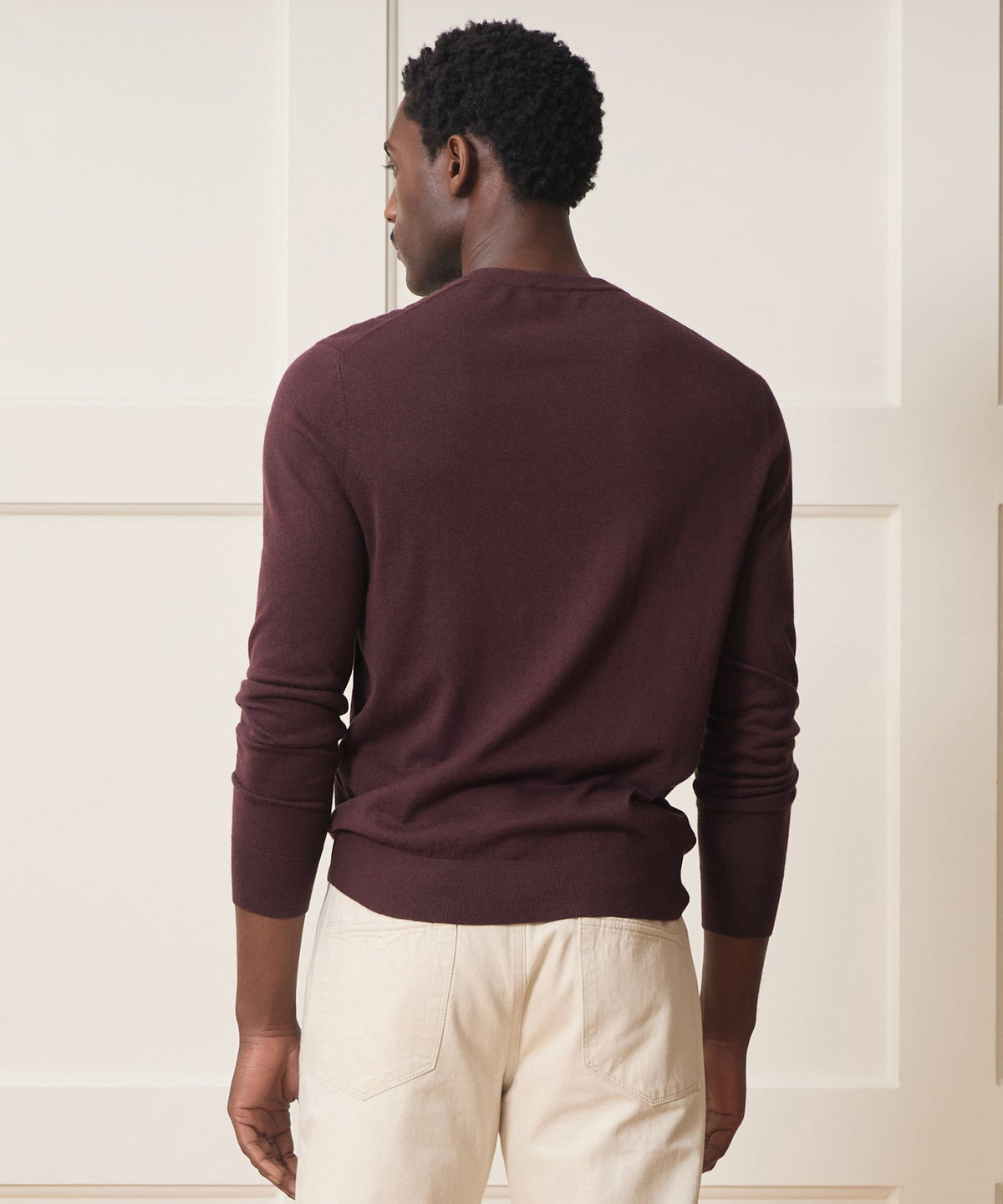 Todd Snyder Silk-Cashmere Crewneck Sweater - Raisin