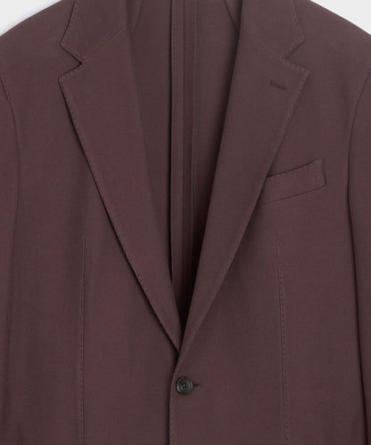 Todd Snyder Italian Knit Sport Coat - Blackberry