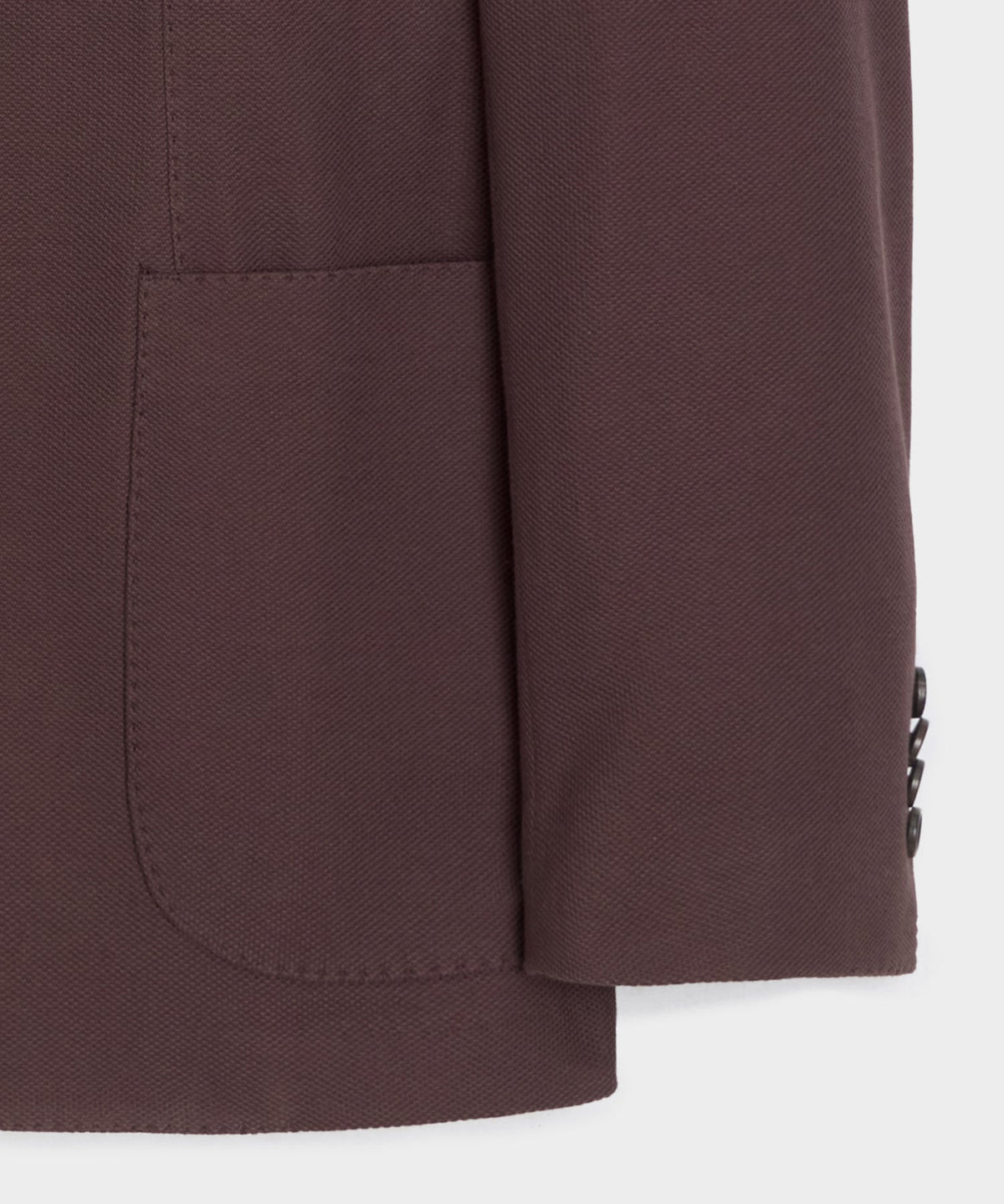 Todd Snyder Italian Knit Sport Coat - Blackberry
