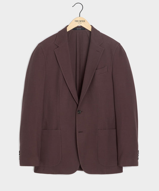 Todd Snyder Italian Knit Sport Coat - Blackberry