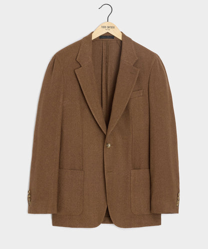 Todd Snyder Italian Herringbone Sport Coat - Straw
