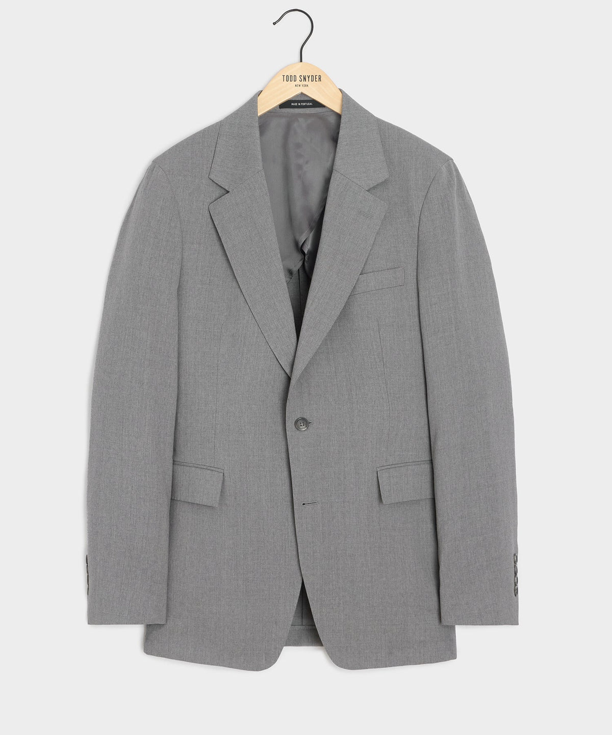 Todd Snyder Italian Gabardine Sutton Jacket - Light Grey