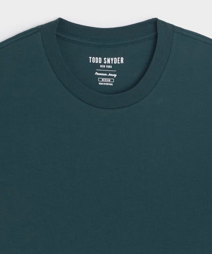 Todd Snyder Premium Jersey Tee - Library Ink