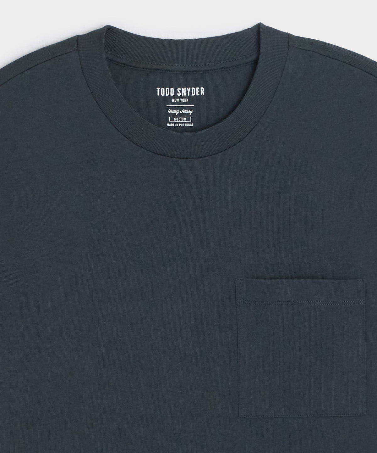 Todd Snyder Boxy Jersey Tee - Navy Batik