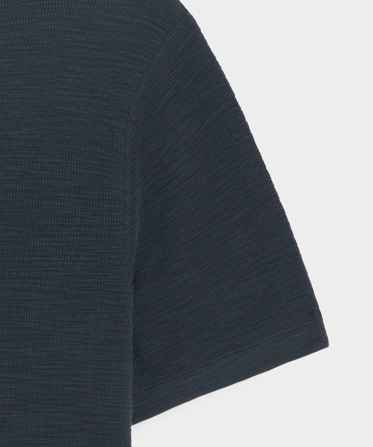 Todd Snyder Lightweight Mini Waffle Tee - Navy Batik