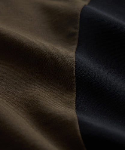 Todd Snyder Collegiate Jersey Ringer Tee - Espresso Bean