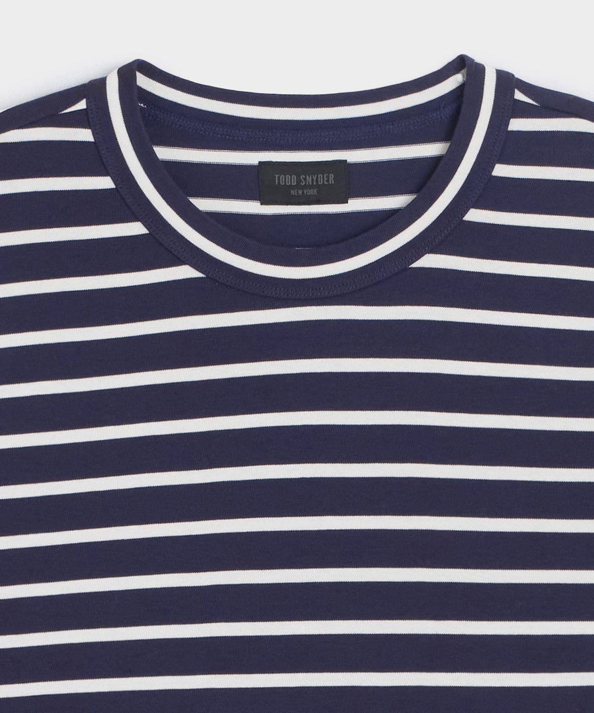 Todd Snyder Boxy Jersey Tee - Navy