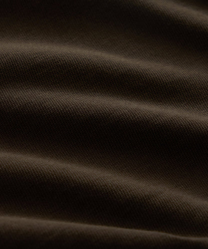 Todd Snyder Boxy Jersey Tee - Espresso Bean