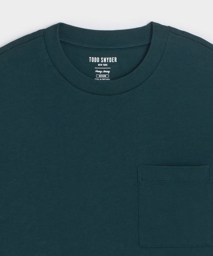 Todd Snyder Boxy Jersey Tee - Library Ink